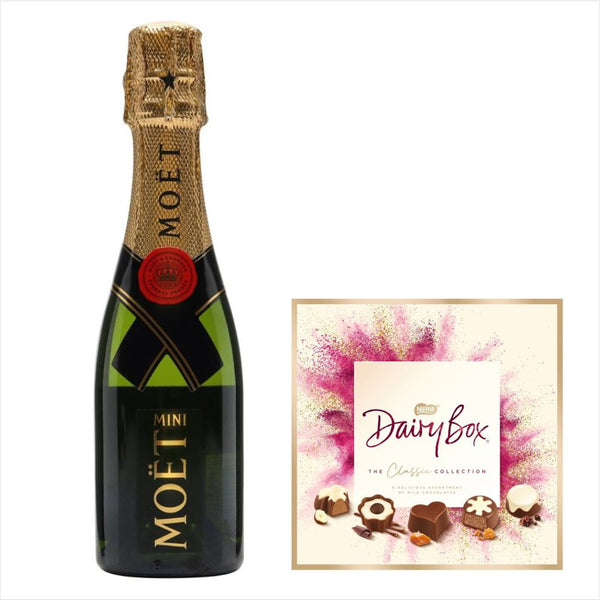 Moet 20cL & Dairy Milk Chocolate Gift