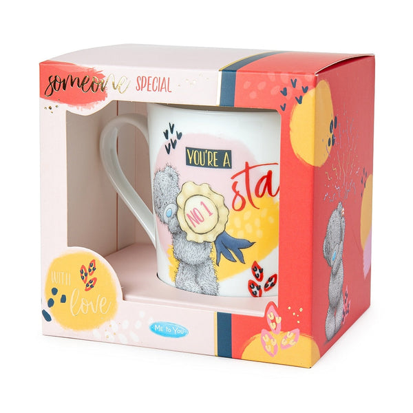 No 1 You're a Star Gift Boxed Mug