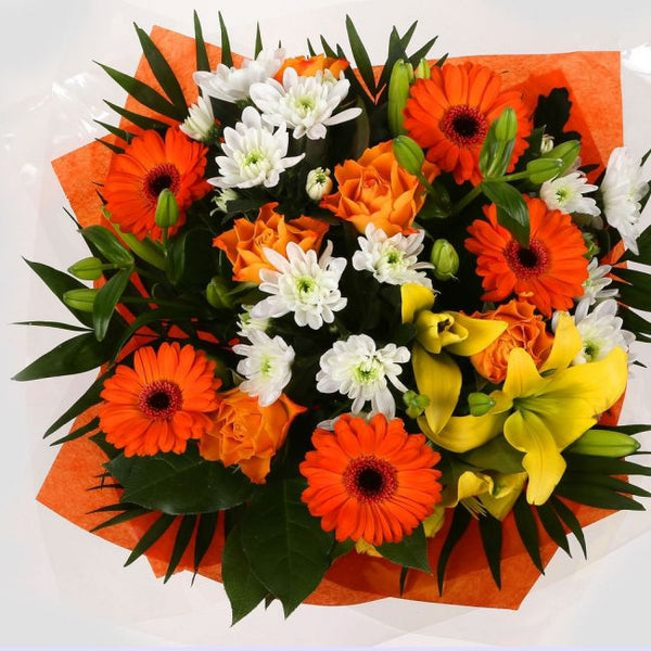 Orange Burst Bouquet