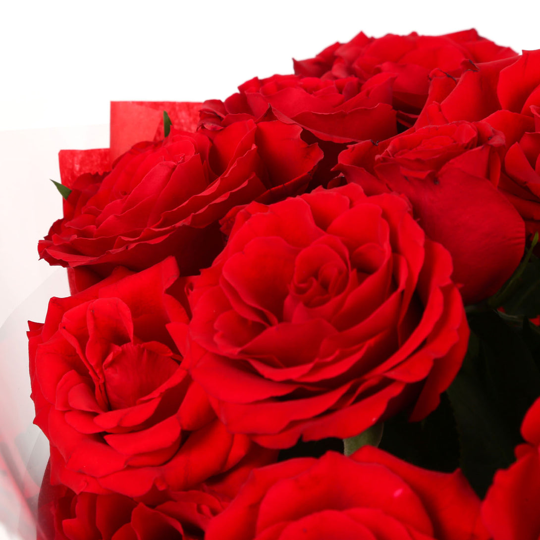 20 Red Roses Bouquet – Bouquetsbypost