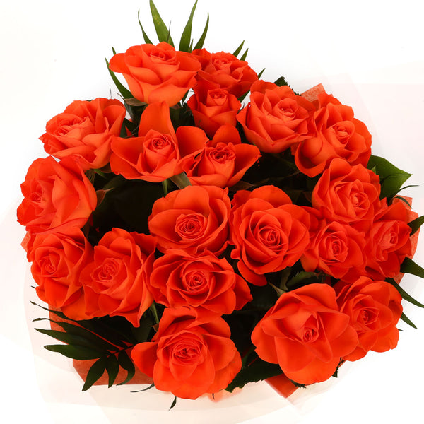 20 Orange Roses Bouquet